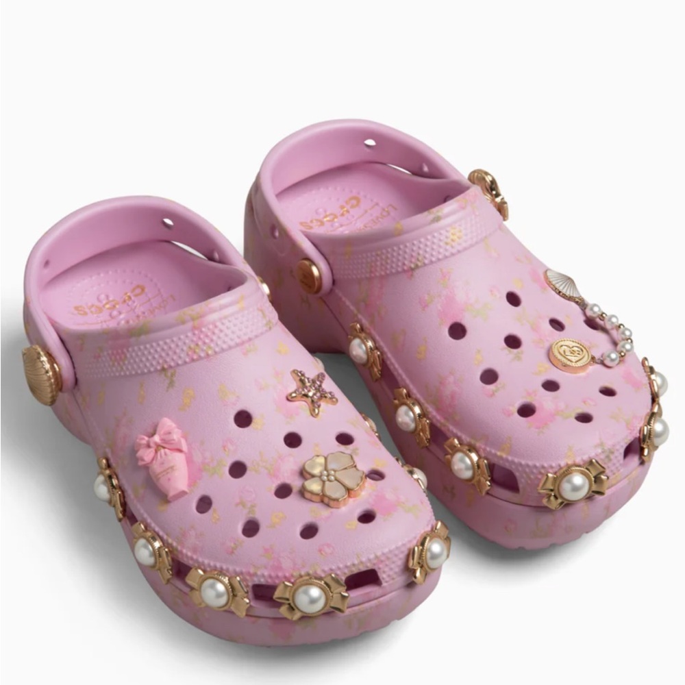 π LoveShackFancy X Crocs Classic Platform Clog π NWT π - Picture 16 of 16